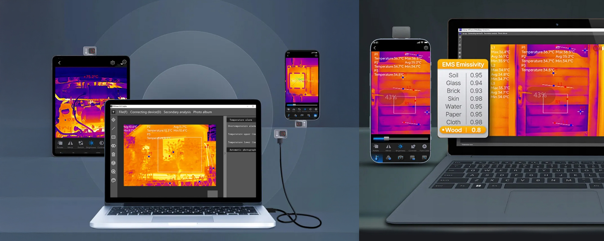 Kamera termowizyjna Thermal Master P2 - USB-C